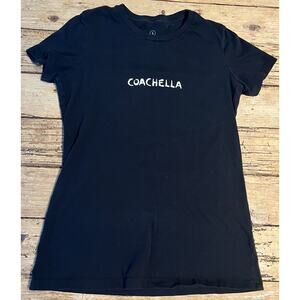 Coachella Womens Size L Black T-Shirt 2019